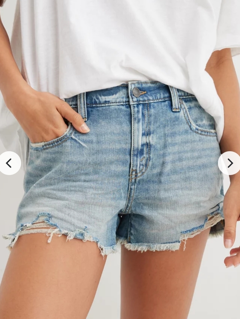 Aerie Daydream Denim Short Size XL